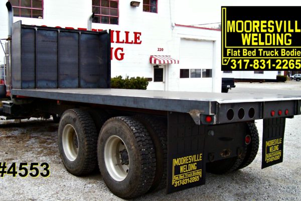 Mooresville Welding, Inc. Flatbed Truck Body #4553